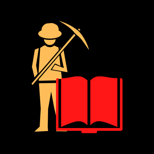 The Word Miner - Logo
